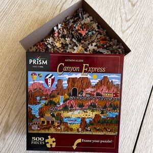 500 Piece Canyon Express Prism Puzzle